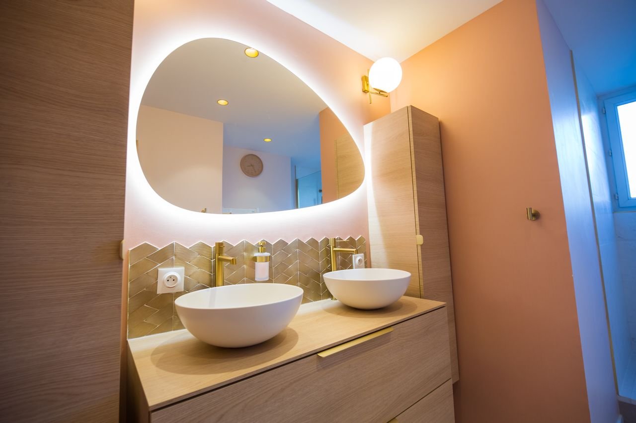 Salle de bain après rénovation
