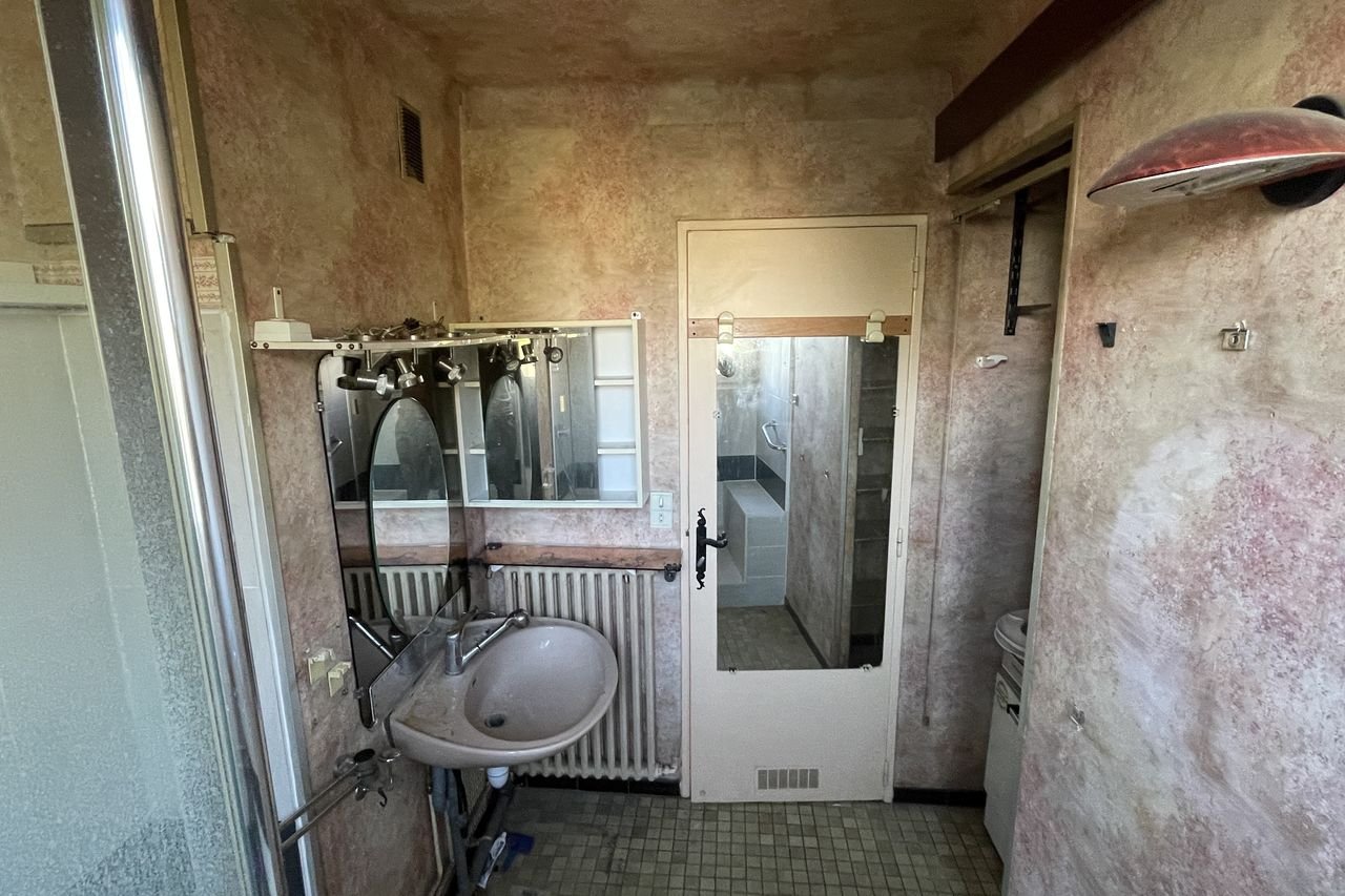 Salle de bain avant rénovation